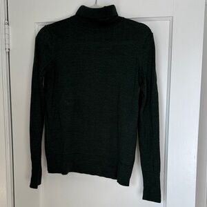 Forest Green Turtleneck Sweater